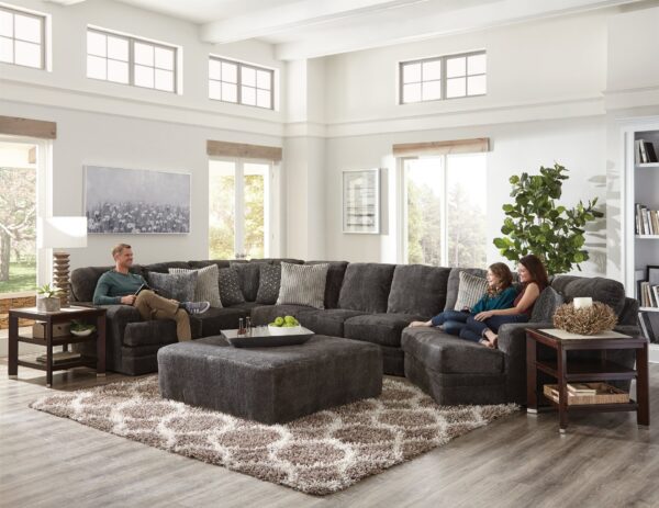 Mammoth Modular Sectional - RSF Chaise - Smoke