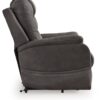 Snowfield - Gunmetal - Power Lift Recliner