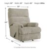 Man Fort - Beige - Rocker Recliner