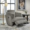 Tie-Breaker - Fog - Swivel Glider Recliner