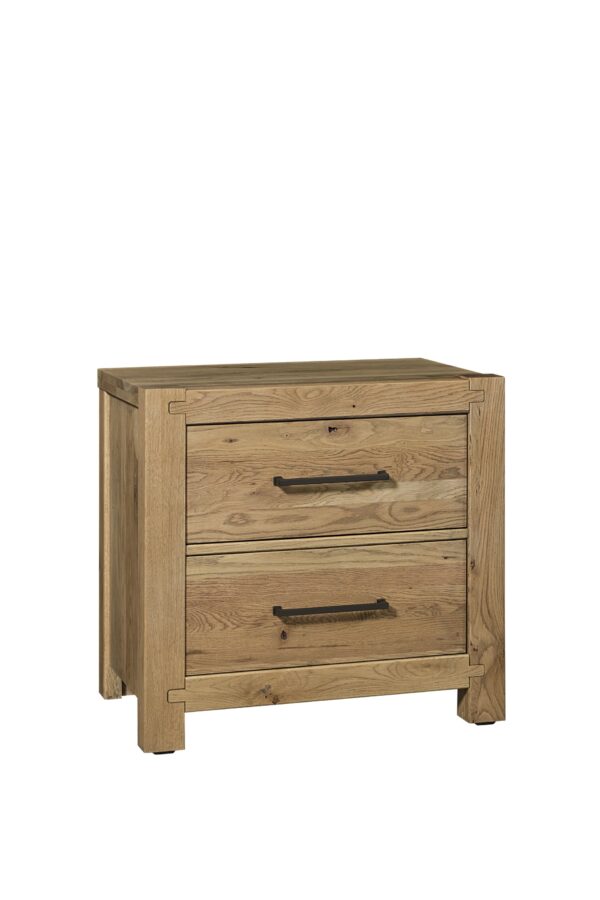 Joinery - 2 Drawer Nightstand - Natural Oak