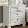 Robbinsdale - Antique White - Two Drawer Night Stand