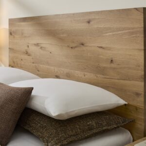 Joinery - Queen Plank Headboard - Natural Oak