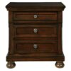 Porter - Dark Brown - Two Drawer Night Stand