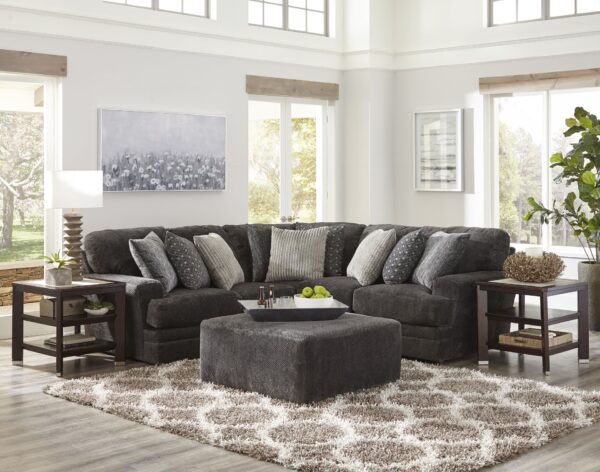 Mammoth Modular Sectional - 40" Cocktail Ottoman - Smoke