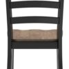 Wildenauer - Brown / Black - Dining Room Side Chair (Set of 2)