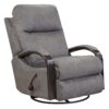 Niles - Swivel Glider Recliner - Graphite