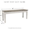 Skempton - White - Storage Bench