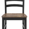 Wildenauer - Brown / Black - Dining Room Side Chair (Set of 2)