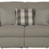 Westport - Power Lay Flat Reclining Loveseat - Metal