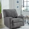 Rannis - Rocker Recliner - Pewter