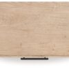 Sanginlane - Tan - Two Drawer Night Stand