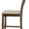 Moriville - Beige - Upholstered Barstool (Set of 2)