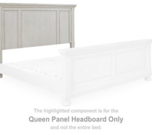 Robbinsdale - Antique White - Queen Panel Headboard