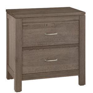 Tide & Timber - Nightstand - 2 Drawers - Gray Oak