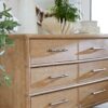 Retreat - Pole Rattan Dresser - Light Brown