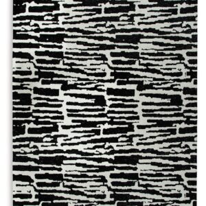 Bramshaw - Black / Ivory - Large Rug