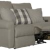 Westport - Power Lay Flat Reclining Loveseat - Metal