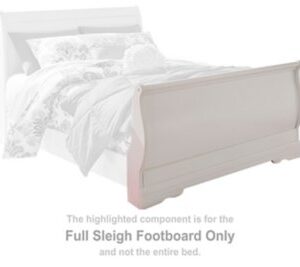Anarasia - White - Full Sleigh Footboard