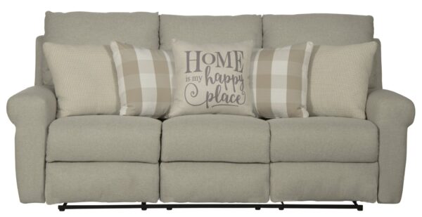 Westport - Lay Flat Reclining Sofa - Cement