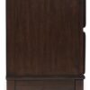 Vanmore - Dark Brown - Two Drawer Night Stand