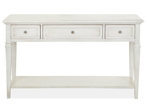 Newport - Rectangular Sofa Table - Alabaster