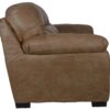Grant - Faux Leather Sleeper - Silt
