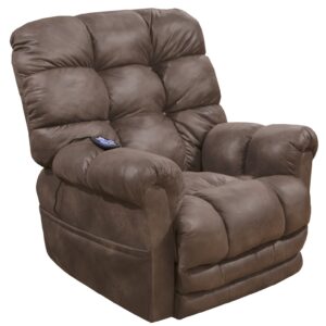 Oliver - Power Lift Recliner With Dual Motor & Extended Ottoman - Dusk