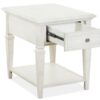 Newport - Rectangular End Table - Alabaster