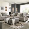 Lewiston - Cocktail Ottoman - Charcoal