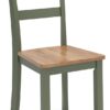 Gesthaven - Natural / Green - Dining Room Side Chair (Set of 2)