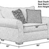 Maddox - Chair & 1/2 - Stone