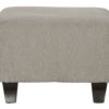 Alyssa - Ottoman - Pebble