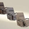 Niles - Swivel Glider Recliner - Graphite
