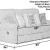 Westport - Lay Flat Reclining Sofa - Cement