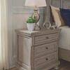 Lettner - Light Gray - Two Drawer Night Stand