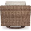 Beachcroft - Beige - Swivel Lounge Chair