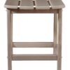 Sundown Treasure - Driftwood - Rectangular End Table