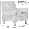 Lewiston - Accent Chair - Graphite
