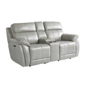 Levitate - Nickel - Pwr Console Loveseat