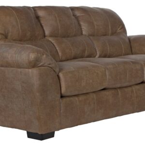 Grant - Faux Leather Sleeper - Silt