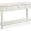 Newport - Rectangular Sofa Table - Alabaster