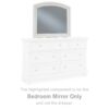 Robbinsdale - Antique White - Bedroom Mirror
