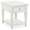 Newport - Rectangular End Table - Alabaster