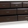Vanmore - Dark Brown - Dresser