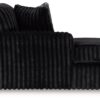 Midnight-Madness - Onyx - Laf Corner Chaise