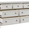 Robbinsdale - Antique White - Dresser - 7 Drawers
