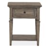 Lancaster - Rectangular End Table - Dove Tail Grey