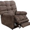 Oliver - Power Lift Recliner With Dual Motor & Extended Ottoman - Dusk