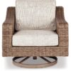 Beachcroft - Beige - Swivel Lounge Chair
